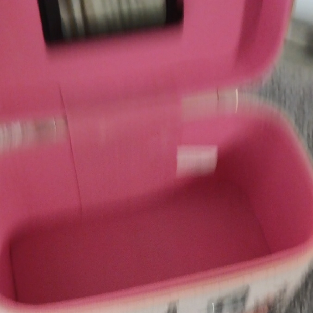 Paris Themed Train Case/Cosmetic Case - Picture 6 of 9